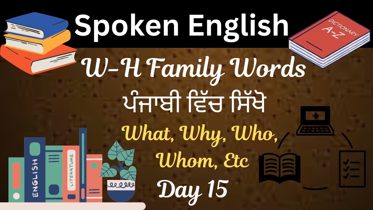 Spoken English | WH Family Facts & Tricks | WH Family Words | What, Why ...