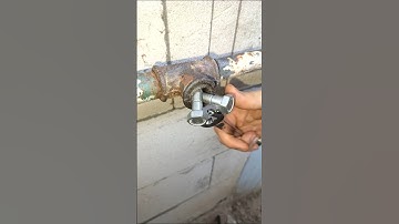 A Great DIY Plumbing Idea! Ingenious Method to Remove Broken Faucet Threads from a Pipe #diy #tips