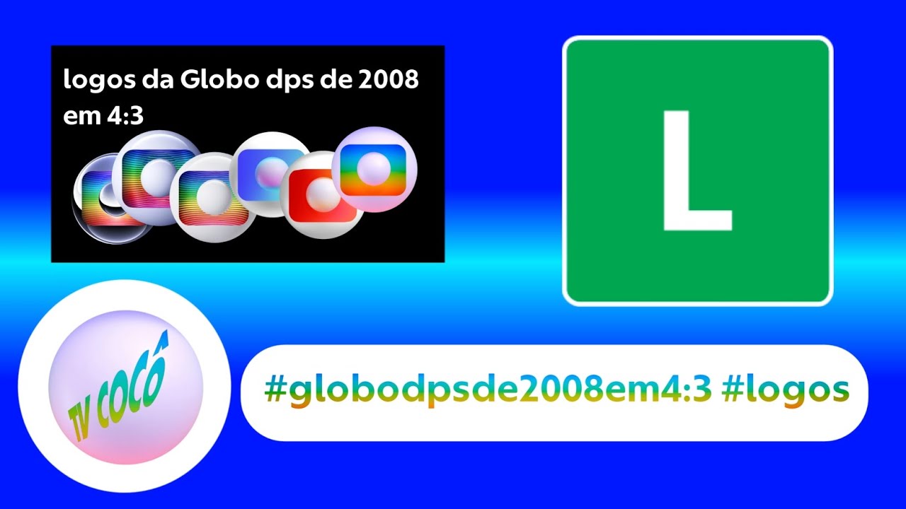 Logotipos da Globo dps de 2008 em 4:3