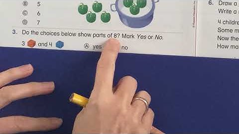 1 Topic Test Envision Math First Grade Topic 1