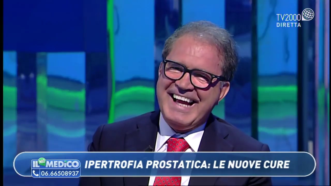 Ipertrofia prostatica benigna, a Tv 2000 il primario di Urologia Antonio Cisternino