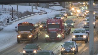 Drivers face messy commutes during November snowstorm