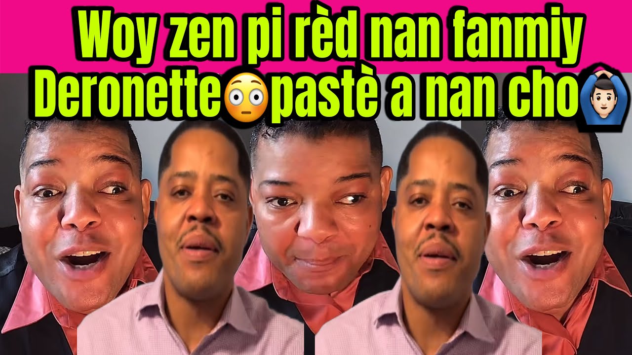 Woy Pasteur Rosiny mele😳 Andy Deronette avilil ansent yon tifi🙆🏼‍♂️gad sa ki rivel😱