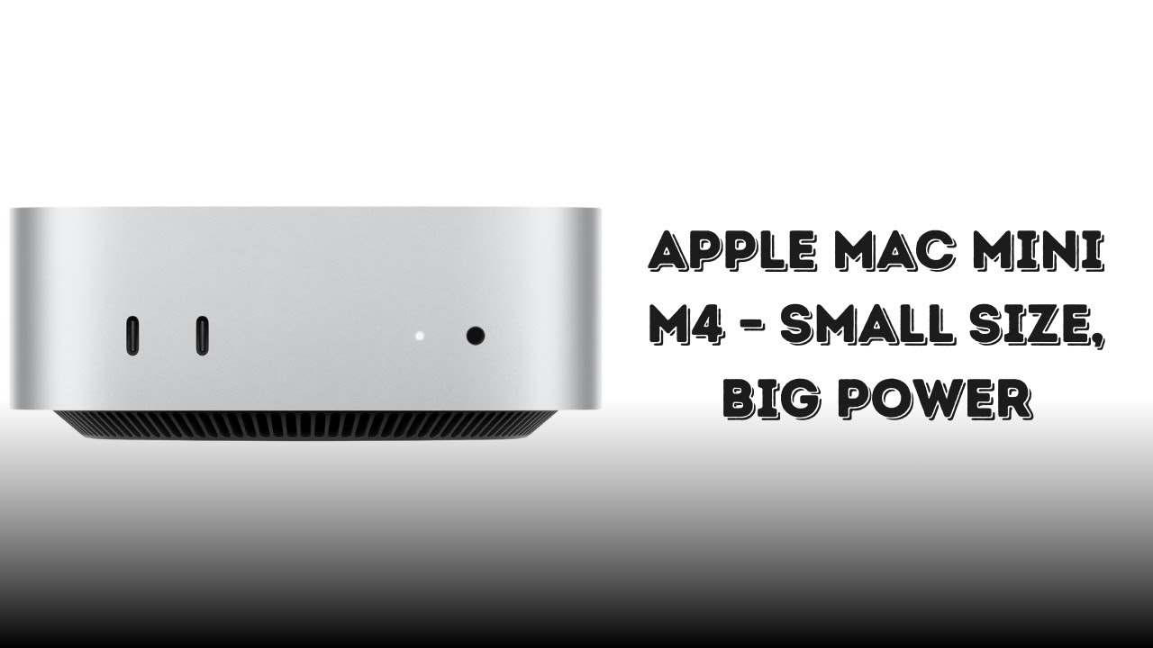 Is the New Mac mini M4 Worth It in 2024 | Apple Mac mini Simple Review ...