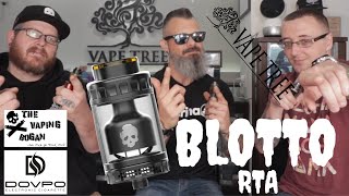 DOVPO x Vaping Bogan BLOTTO RTA - Vape Tree Review (字幕付き)