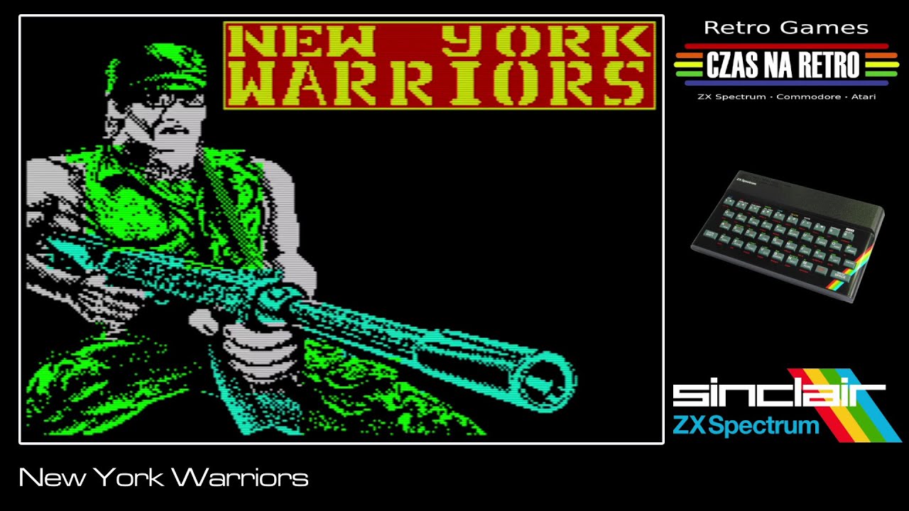 New York Warriors (1990) - ZX Spectrum - YouTube