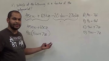 CUNY ELEMENTARY ALGEBRA FINAL EXAM (CEAFE) Sample Exam Form E Problem #11 Solution