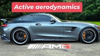 HOW THE AMG GTR ACTIVE FRONT AERODYNAMICS WORK!