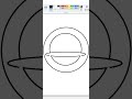 How to draw in ms paint | paint in computer| Smile drawing 1