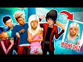 Locked with 4 bullies in school  sims 4 story