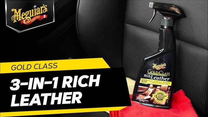 Meguiar's Gold Class Rich Leather Spray Review: Squeaky Clean