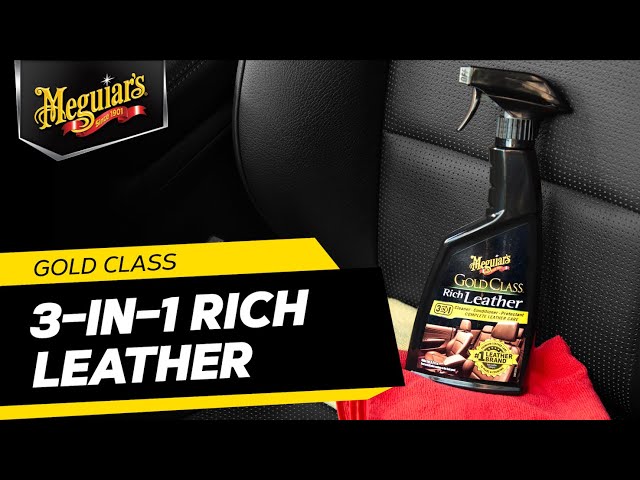 Meguiar's G18616 Gold Class Leather Conditioner 473ml, Auto Interior Care, Auto Interior Care, Auto Cleaning, Automotive, All Brands