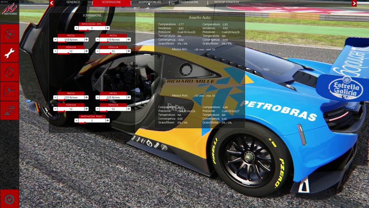 Assetto Corsa McLaren 650s GT3 Barcelona GP 144.810 + Setup