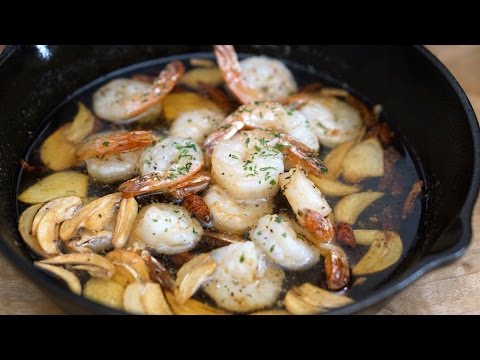 나혼자산다 박나래 초간단 감바스 만들기 완전 쉽고 꿀맛 [램블] Gambas al Ajillo