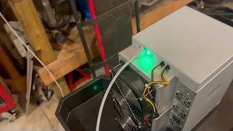 Infinity Token Canaan AvalonMiner 1246 First Test Deployment