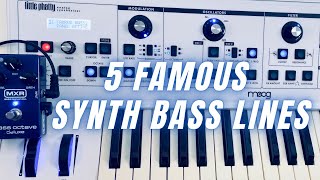 5 Famous Synth Bass Lines screenshot 5