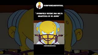 Os Simpsons | A Multa Milionária #simpsons