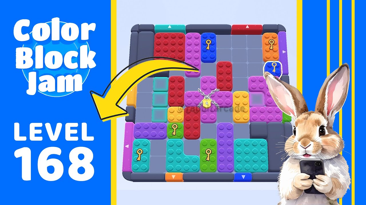 Color Block Jam Level 168 Solution Walkthrough - YouTube