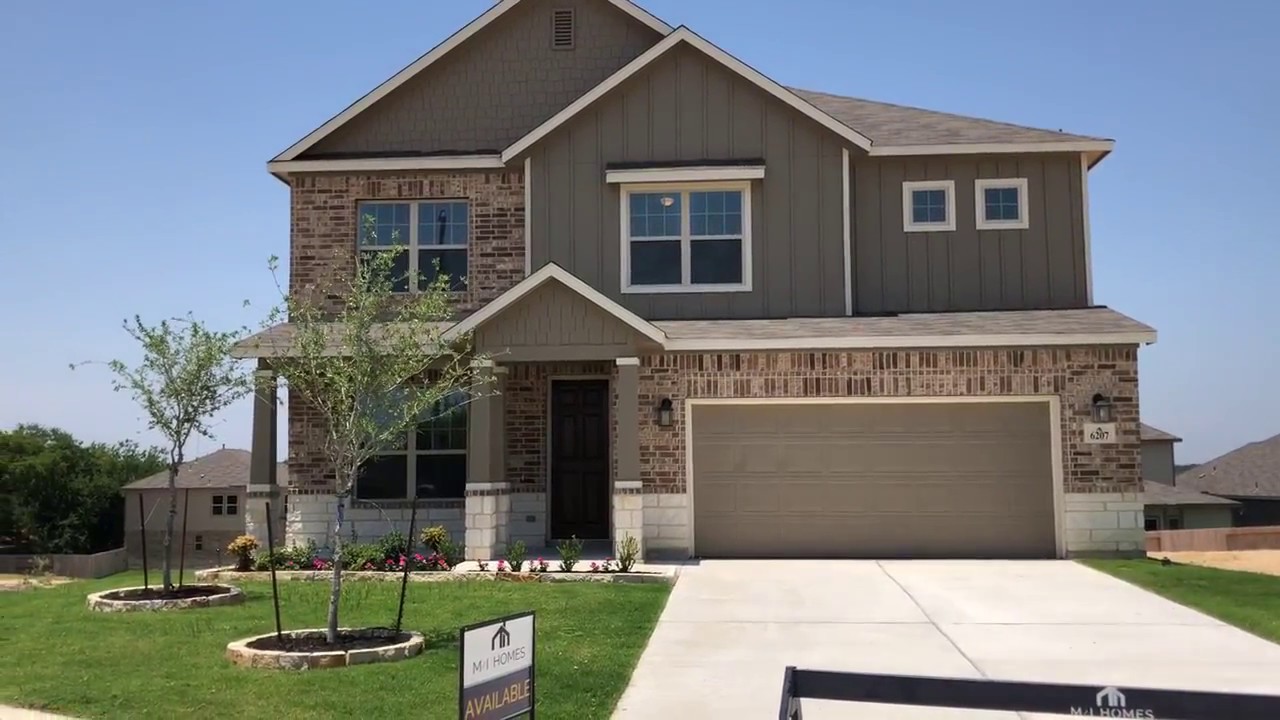 MI Homes new construction San Antonio area YouTube