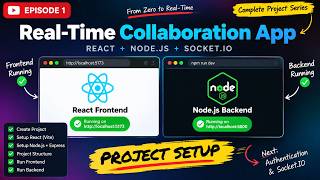 (Ep. 1) Real-Time Collaboration App with React & Node.js | Project Setup 🚀