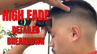 High Fade Buzzcut Tutorial | Detailed Steps