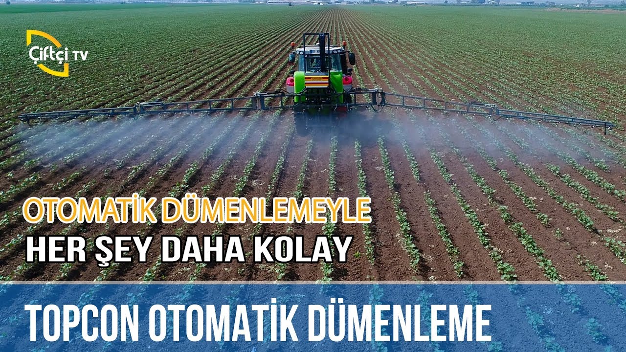 Akıllı Tarımla İlaçlama / TOPCON - ADANA