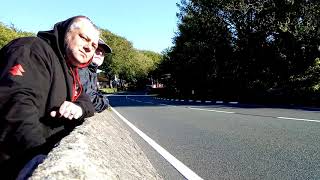 Isle of Man TT Practice Session 2  Hillberry Corner