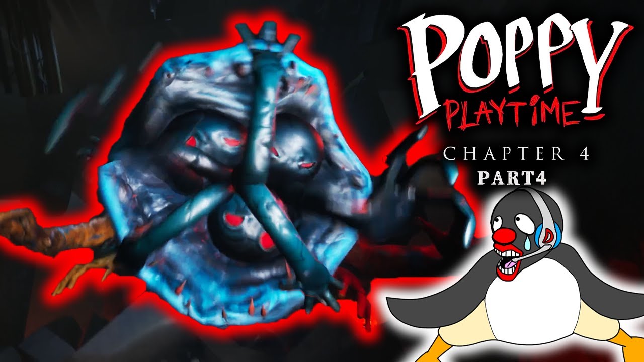 Если бы Пингу играл в «Poppy Playtime 4», это, вероятно, выглядело бы так: часть 4