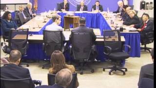 Public Forum,  Monday (1/7/2013) - January 2013 Board of Governors Meeting