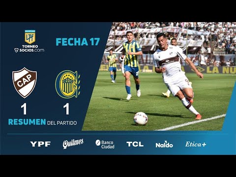 #TorneoSocios | Fecha 17 | resumen de Platense - Rosario Central