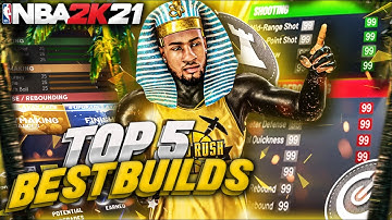 TOP 5 BEST CURRENT GEN BUILDS IN 2K21 *AFTER PATCH 6* STAX REVEALS THE BEST BUILDS IN NBA 2K21