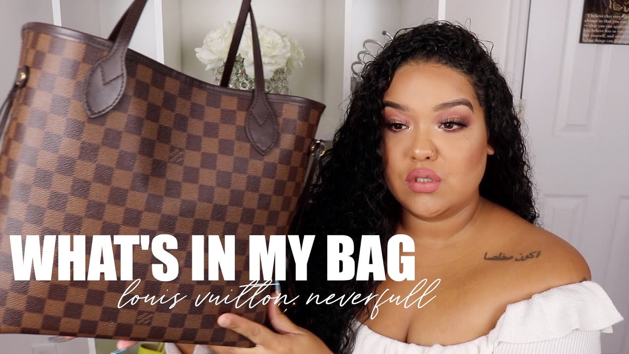 WHAT'S IN MY BAG | Louis Vuitton Neverfull MM & Organizer Featuring Fashion Drug Givenchy Style Bag