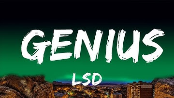 Thumbnail of 1 Hour |  LSD - Genius (Lyrics) ft. Labrinth, Sia, Diplo  | TuneTalk Lyrics