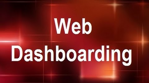 MicroStrategy - Web Dashboarding - Online Training Video by MicroRooster