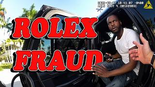 Bodycam Analysis: $11,500 Rolex Fraud Suspect Detained — Florida — Legal Breakdown