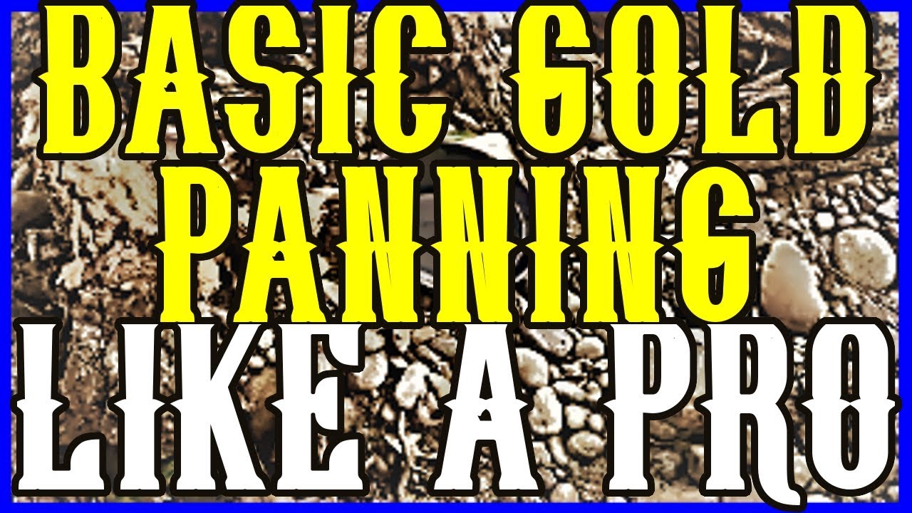 Gold Sampling GOLD Panning Basics, Gold Panning, Sampling For Gold - YouTube