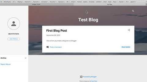 How to Submit the Correct Link to a Blog Post on Blogger