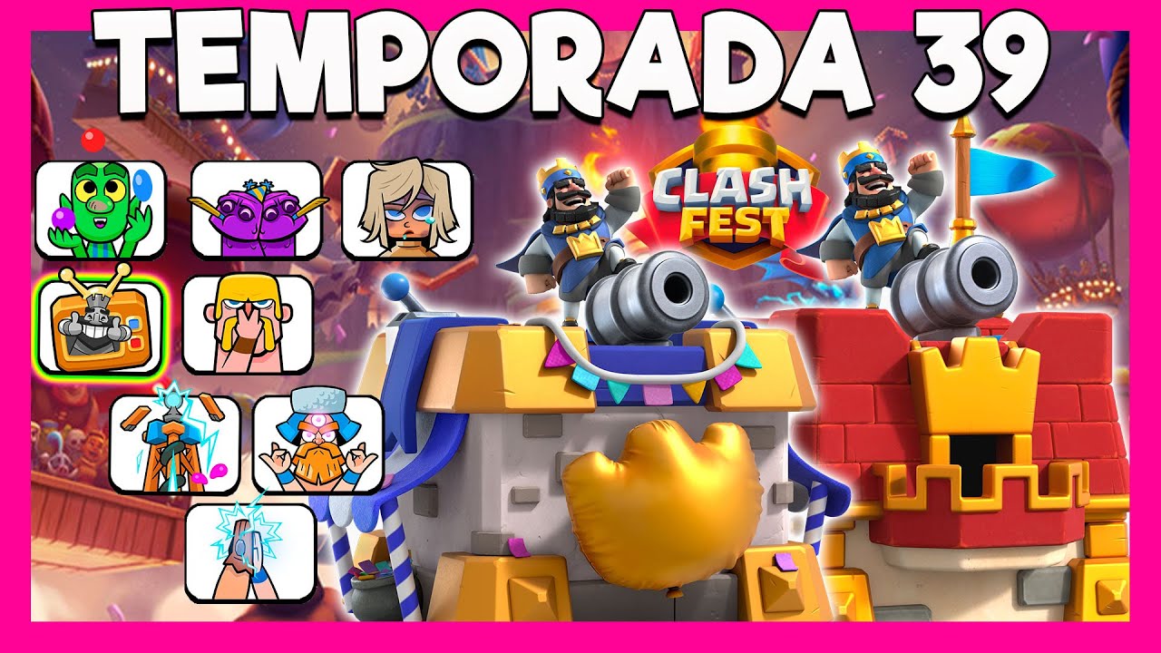 NOVA TEMPORADA DO CLASH ROYALE REI DO XADREZ - Skins, Pass Royale, Novos  Emotes #Clashroyale #shorts 