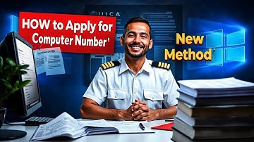 How To Apply For Computer Number As Per DGCA New Rules || DGCA  || Aviation