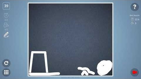 Check out how I solved level 39 in Brain It On! #BrainItOn