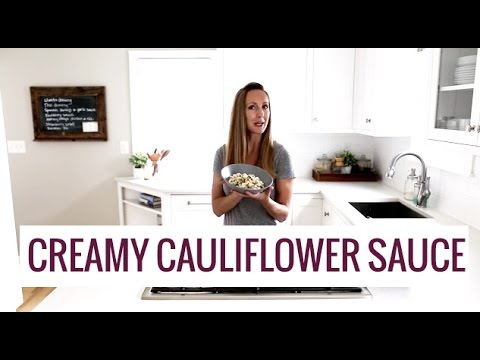 Creamy Cauliflower Sauce-11-08-2015