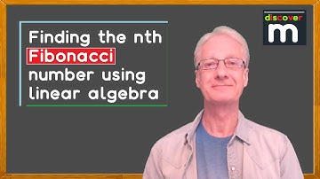 The Fibonacci number formula derived using linear algebra