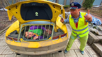 Police Car Wash Fail - Trending Comedy Video 2025