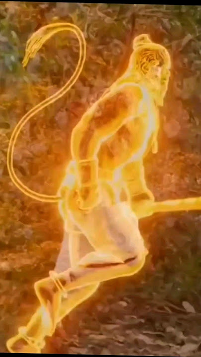 Powerful HANUMAN CHALISA from HanuMan 🚩 hanuman song  🚩 Hanuman chalisa #shorts #status #inderbisht