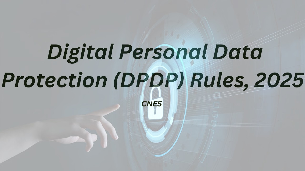 Digital Personal Data Protection (DPDP) Rules, 2025 - YouTube