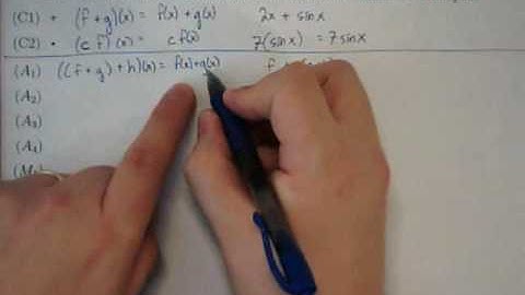 3-Patterns-02- The Set of All Functions is a Vector Space