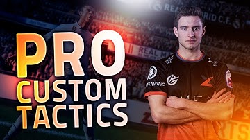 BEST PRO CUSTOM TACTICS, FORMATIONS AND PLAYER INSTRUCTIONS | HOW TO SET UP FIFA 18 TEAM GUIDE