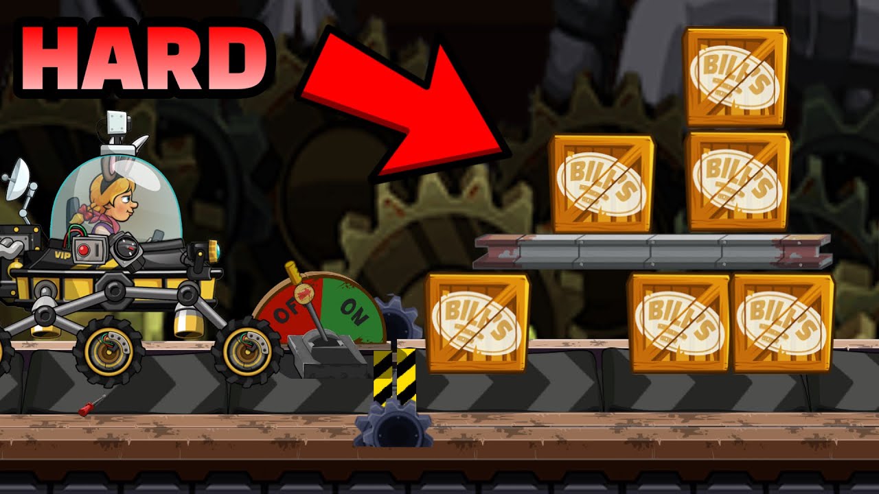 FACTORY — САМЫЙ СЛОЖНЫЙ MOONLANDER 10K? — Hill Climb Racing 2