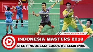 Highlight Menuju Semifinal Indonesia Masters 2018