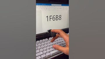 Children Crossing Sign! MS Word: Type 1F6B8 Alt X #trending #fyp #hacks #youtubeshorts